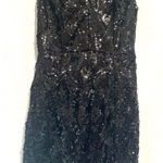 🔥Midnight Nikibiki Black mini Sequined Dress Size S Photo 0