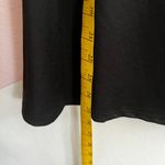 Black Front Twist Top, Y2K, Minimalist, Gothic, Grunge, Edgy, XL, Goth, Workwear Photo 3