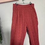 Anthropologie NEW ETT:TWA Rose Jacquard Aubade Tie Waist Pants Tapered Cropped 8 Photo 9