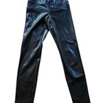 Wilfred Vegan Leather Leggings Black Pants Stretchy Sculpts High Rise Small EUC Photo 6