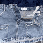 ZARA  Skirt Mini Denim Blue Photo 3