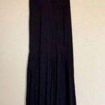 L'Agence LA't by  Black Strapless Faux Wrap Maxi Dress S Photo 0