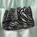 Roberto Cavalli  Animalier Patchwork-Print Appliqué Sweatpants Mint Green Sz XXL Photo 8