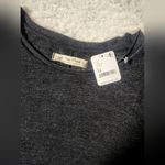 NWT Free People Natasha ruched sleeve top in black Size M Photo 11