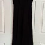 Tahari - Women’s Black Jumpsuit V Neck Size 0P Photo 2