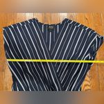 ECI  Navy and White Striped Jumpsuit Photo 7