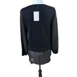 Ming Wang Toula Blue White Graphic Knit Shirt Sz XX Small Photo 8