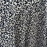 ZARA Leopard Animal Print Dress with Slit Medium Photo 7