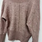 William Rast women's pinkish tan long sleeve pull on sweater. Size small Photo 2