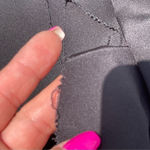 Tory Burch Silk Ruffle Front Sleeveless Black Top Blouse Sz 4 Photo 13