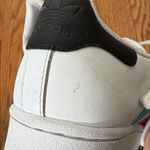 Adidas Superstar "J" Colorful Stripes Cloud White Sneaker Men's size 5 Women 6.5 Photo 15