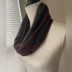 Neck warmer color maroon & grey Gray Photo 2
