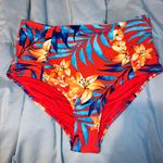 Loveya Swimwear Highwaisted Tropical Bikini Bottom Photo 0