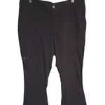 Columbia  Womens Size 10 Black Outdoor Hiking Capri Pants Zip Pocket Drawstring Photo 0