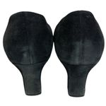 Karen Scott  Soft Step Riley Black Suede Pump Faux Buckle Accent 2 Inch Heel 7.5 Photo 5