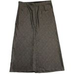 Vince NWT Houndstooth Bias Slip Midi in Black Camel A-line Skirt 10 $395 Photo 7