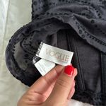 Vintage Vogue Y2K Black Corset Tank Sheer Photo 3