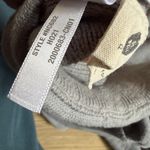Madewell  100% cotton Gray Knit Hoodie size small Photo 6