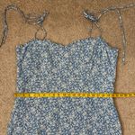 Reformation  Enya Floral Maxi Dress Clio‎ Blue 18 Photo 10