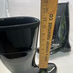 Kamik  Rain Boots Hi Gloss Patent Women’s SZ 8 Black New Photo 14