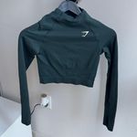 Gymshark  Long Sleeve Cropped Workout Top Seamless Photo 0