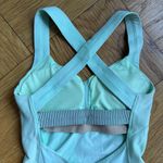 Lululemon Core Kicker Tank, Size 2, Fresh Teal / Mini Hyper Stripe Fresh Teal Photo 3
