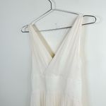 J.Crew Ivory Sophia Silk Chiffon Pleated Skirt Wedding Gown Photo 5