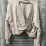 American Eagle  open back cropped sweatshirt  Photo 0