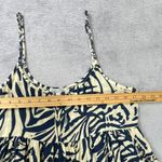 Patrons of Peace  Boho Tiered Cami‎ Top Abstract Print Sleeveless Tank Medium Photo 8