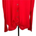 Urban Outfitters ✨ OUT FROM UNDER RED JOJO OVERSIZED WAFFLE KNIT THERMAL TOP ✨ Photo 6