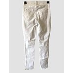 L'Agence L’AGENCE Josie High Rise Skinny Jeans Size 25 White Women’s Split Side Hem NWOT Photo 6