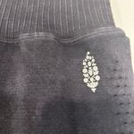 Free People Movement Black Seamless Ribbed High Rise Shorts XS/S Photo 3