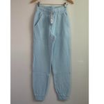 Negative Underwear Waffle Knit Jogger in Glacier, Size X Photo 3