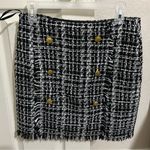SheIn Mini skirt black and white Photo 0