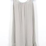 Anthropologie Esley Chiffon Embellished Peasant Sleeveless Tunic Tank Dress Balletcore Medium Photo 0