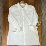 Revolve Women’s  LPA Nicoletta white long sleeve cotton shirt dress size xl Photo 1