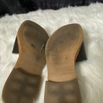 Michael Shannon  Slide In Flats Black With Brown Bottom Photo 3