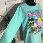 Hello Kitty  Sanrio Shirt Tokyo Speed Racing Graphic Aqua Green M Photo 6