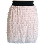 Kimchi Blue light pink elastic waist, ruffled layers skirt in size Small. EUC Photo 0