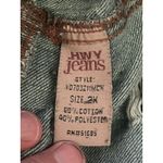 Highway Jeans  Jacket Womens 2X Distressed Cropped Raw Hem Trucker VD703E1MCK Photo 7