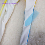 ONIA NEW ‎ Rachel Watercolor Stripe Scoop Back Swimsuit, size M Photo 10