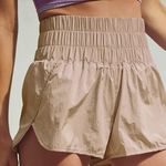 Free People Movement Tan The Way Home High Rise Active Shorts Size M Photo 0