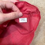 a.n.a  Pink Lightweight Cotton Summer Shortsleeve Rolled Tab Button Women Shirt XL Photo 5