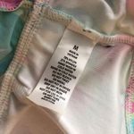 Tankini Top Ruffle Molded Cups Floral Colorful M Pink Size M Photo 3