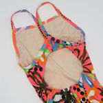 One Piece Vintage 90s Ocean Groovy Floral Swimsuit Photo 5