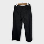 Cider Womens size Large Straight Wide Leg Denim Jeans High Rise Black Photo 2