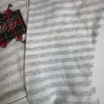 Vtg Washington D.C. Plaid Skyline Hoodie Stripe Lined Hood Made in USA Womens XL Gray Photo 2