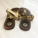 Tory Burch  Metallic Gold Sandals size 7 Photo 2