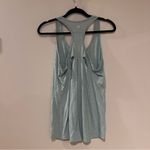 Gaiam  Teal Racerback Tank Top Photo 2