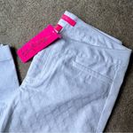 Lilly Pulitzer  29" Kelly Textured Ankle Length Skinny Pant size 10 NEW Photo 5